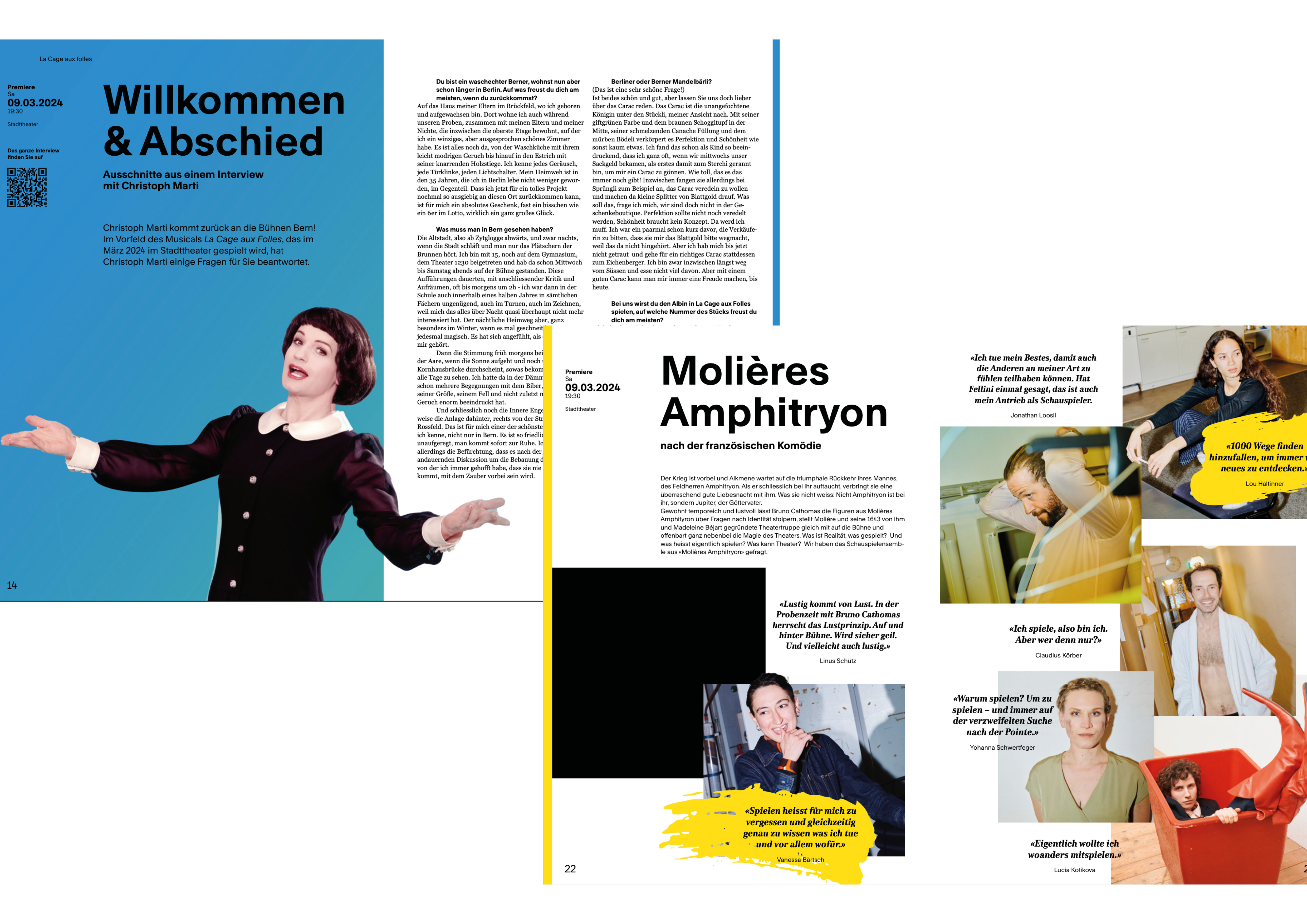 Theaterjournal – Bund Beilage